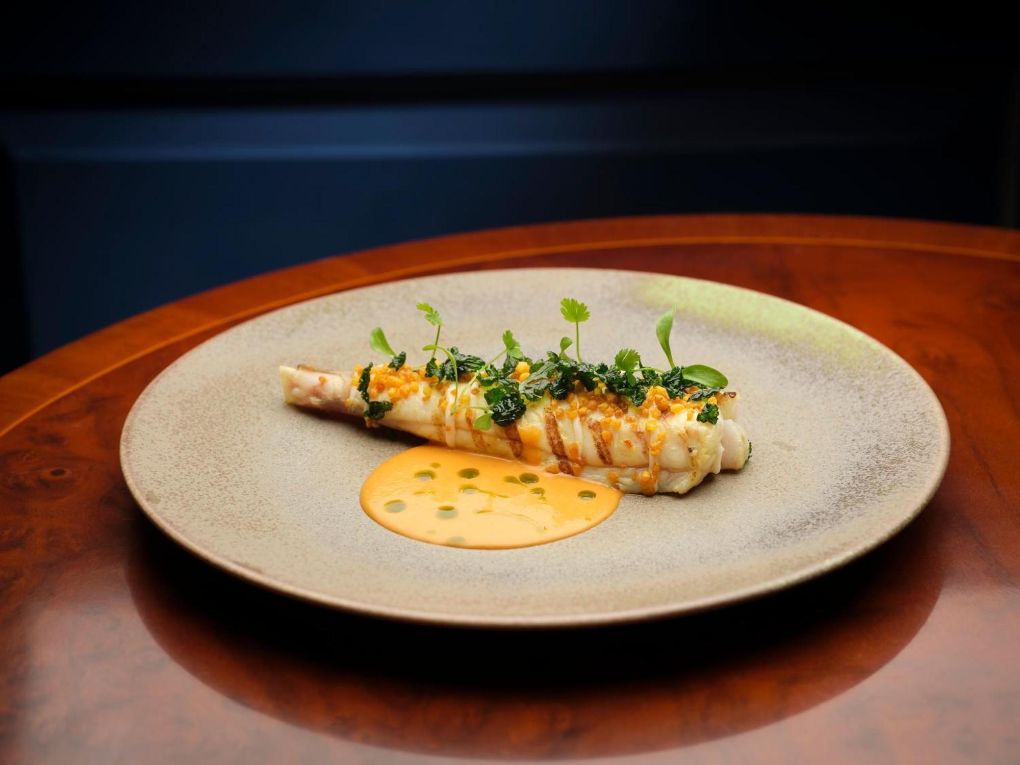 The Stafford London Hotel Bagian luar foto A dish at the restaurant