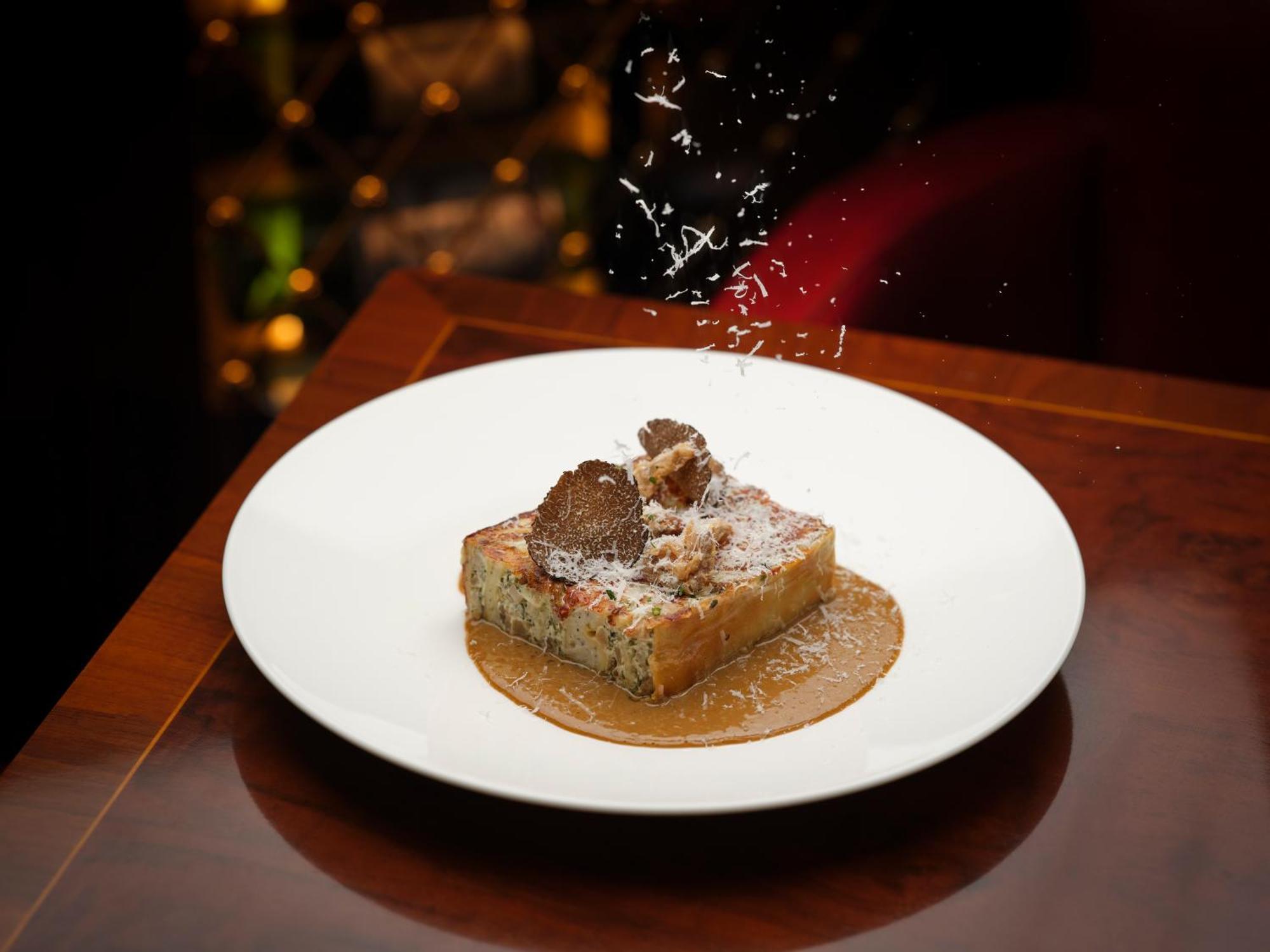 The Stafford London Hotel Bagian luar foto Bread pudding