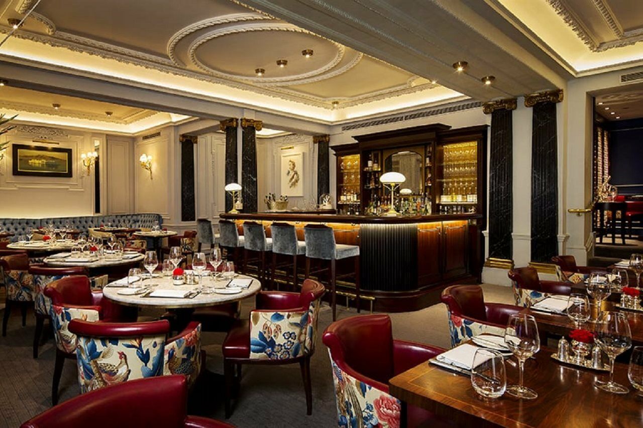 The Stafford London Hotel Bagian luar foto Interior of the restaurant
